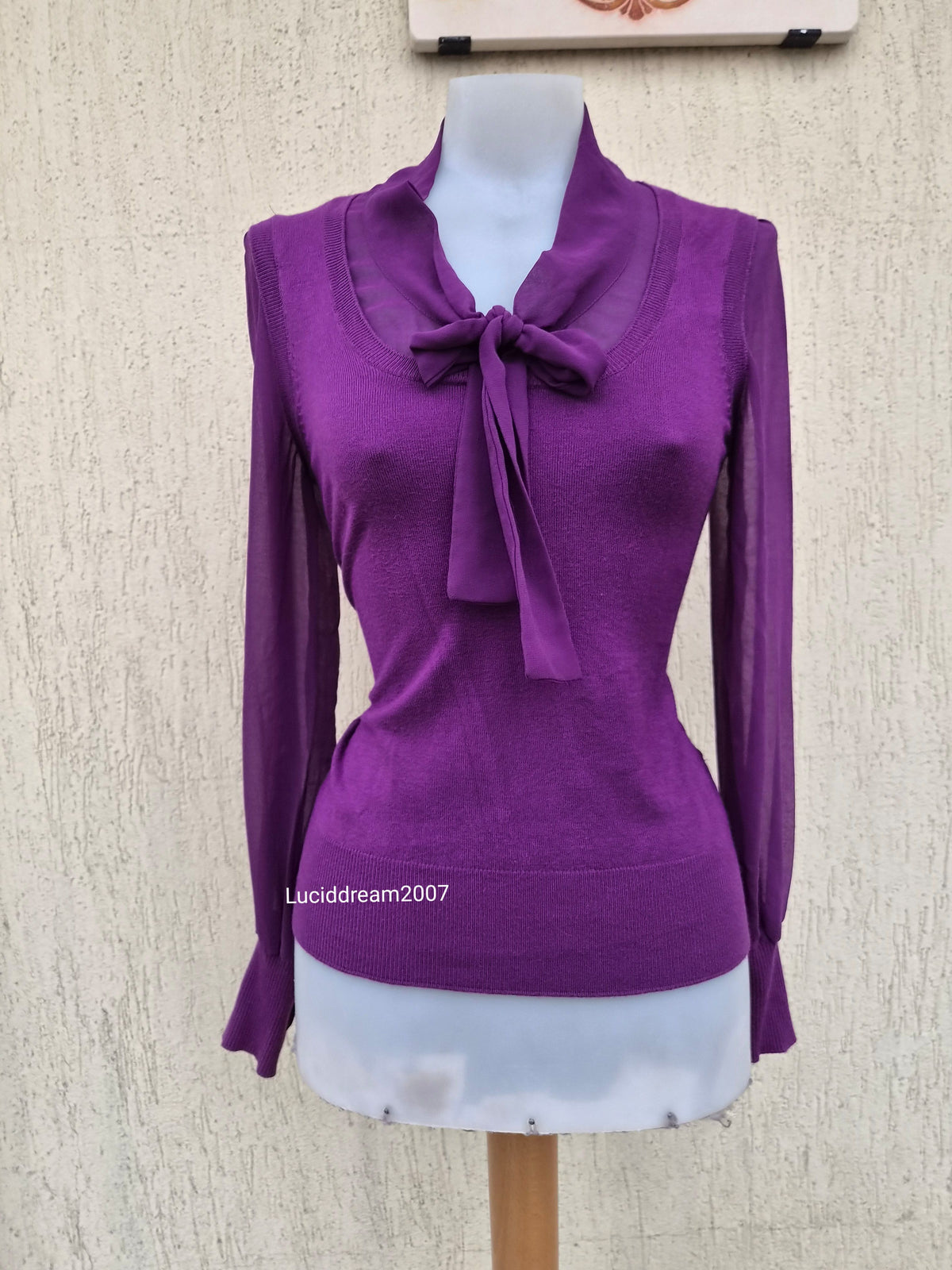 Haut officecore violet