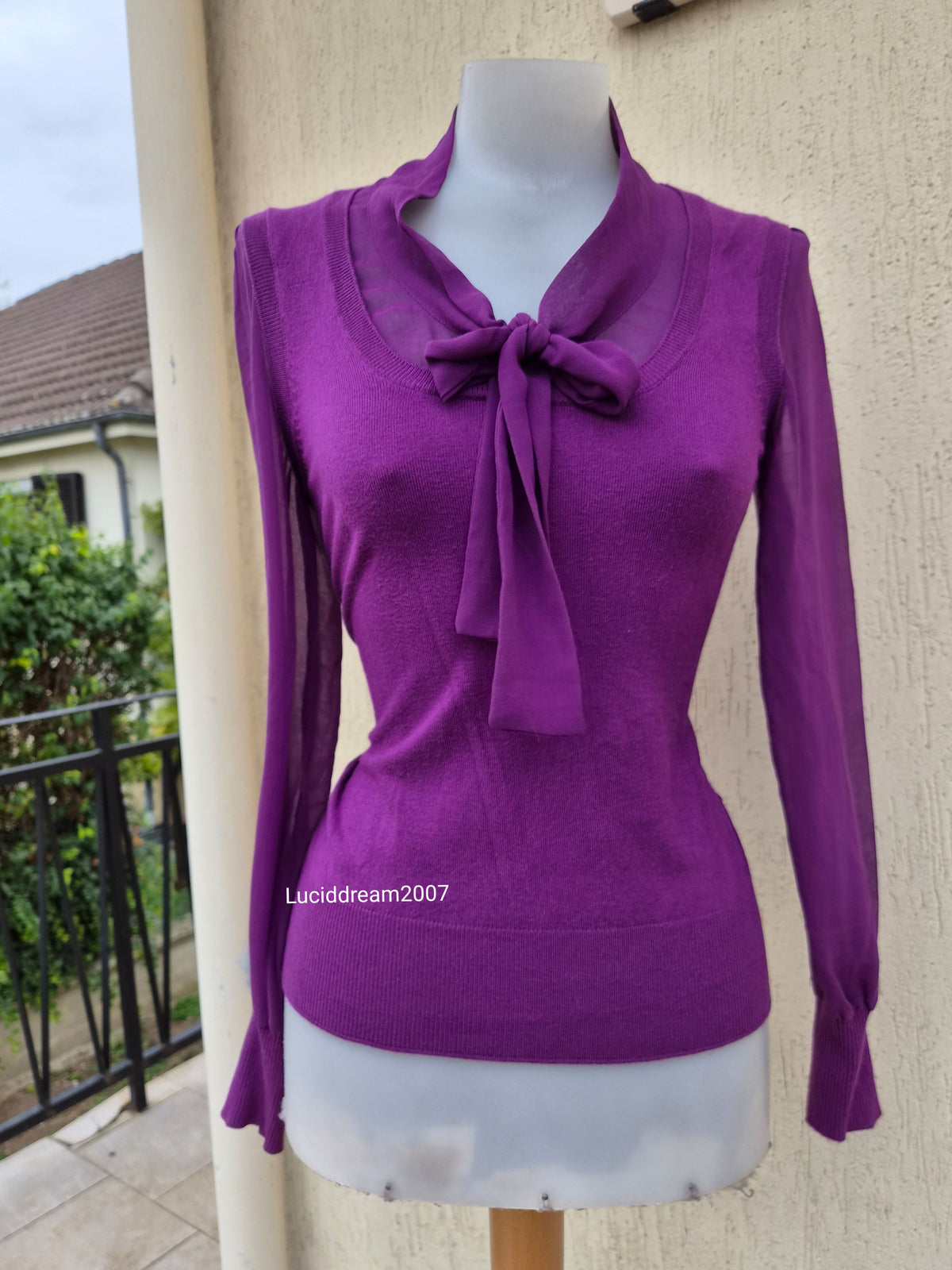 Haut officecore violet