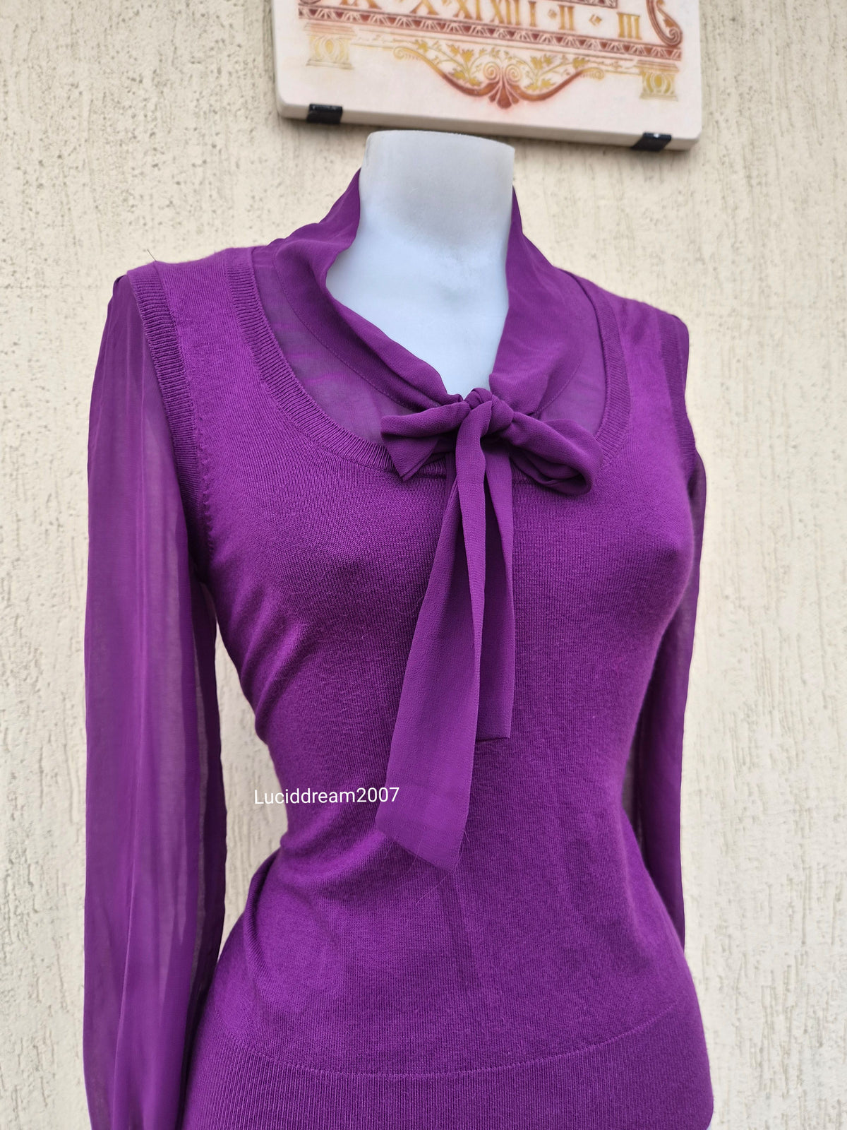Haut officecore violet