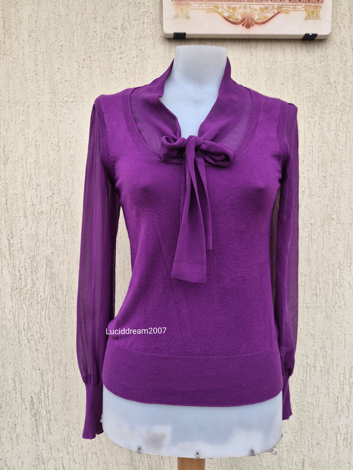Haut officecore violet