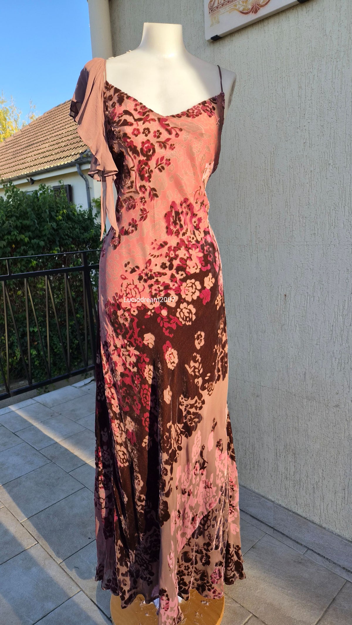Robe motif velours Monsoon