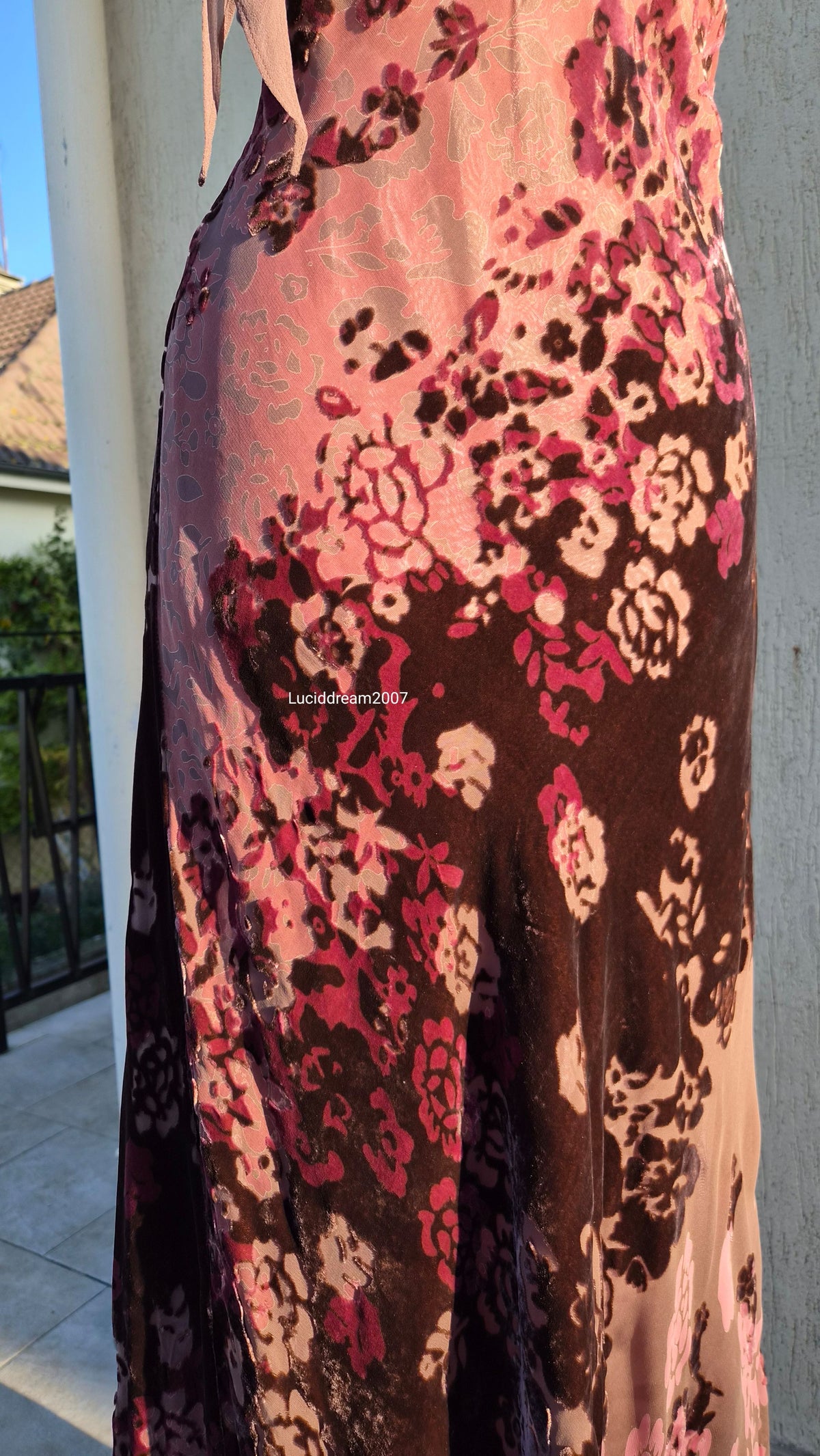 Robe motif velours Monsoon