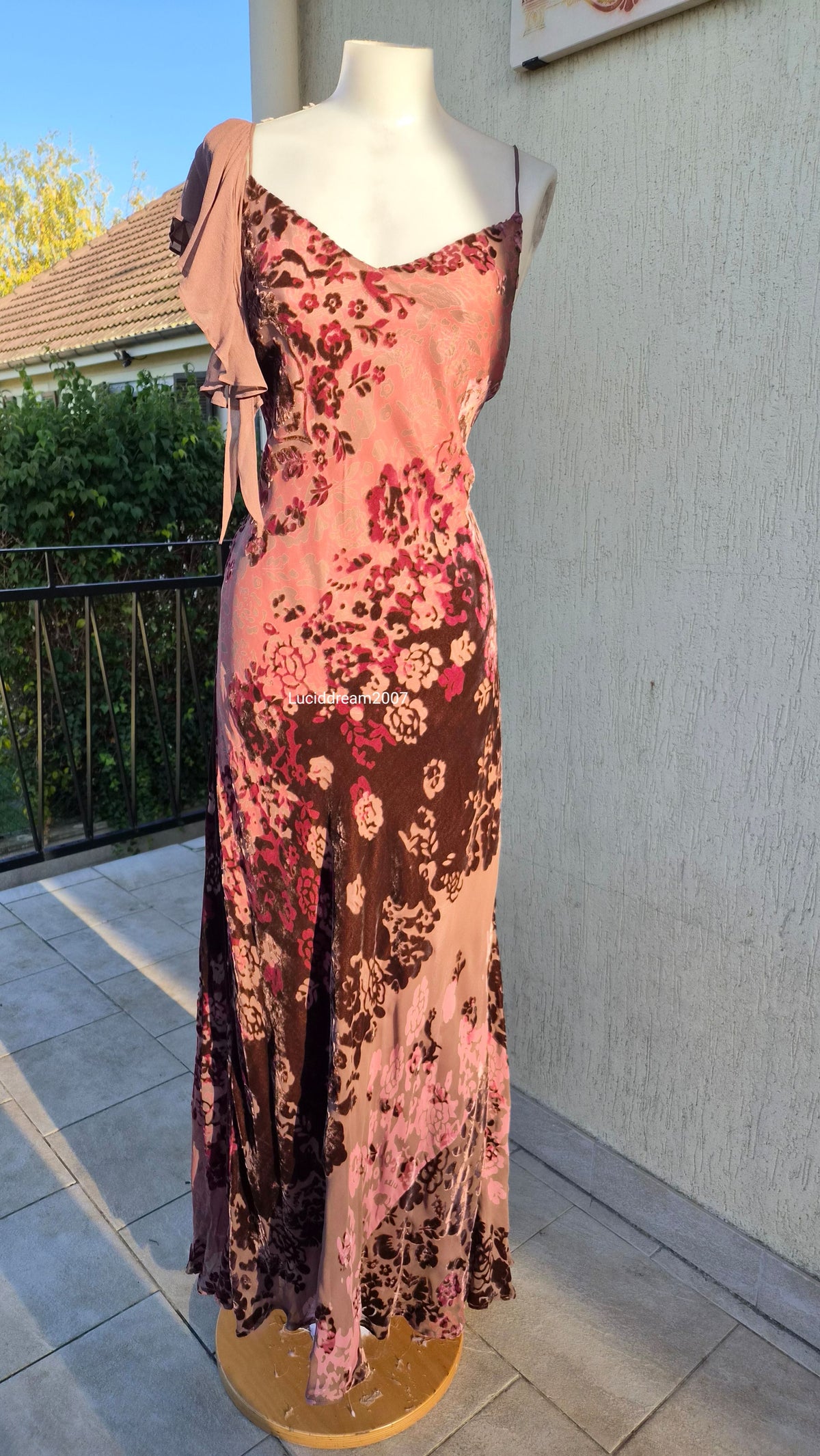 Robe motif velours Monsoon