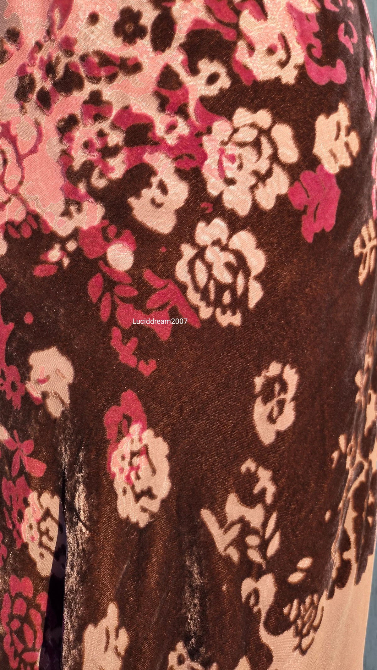 Robe motif velours Monsoon