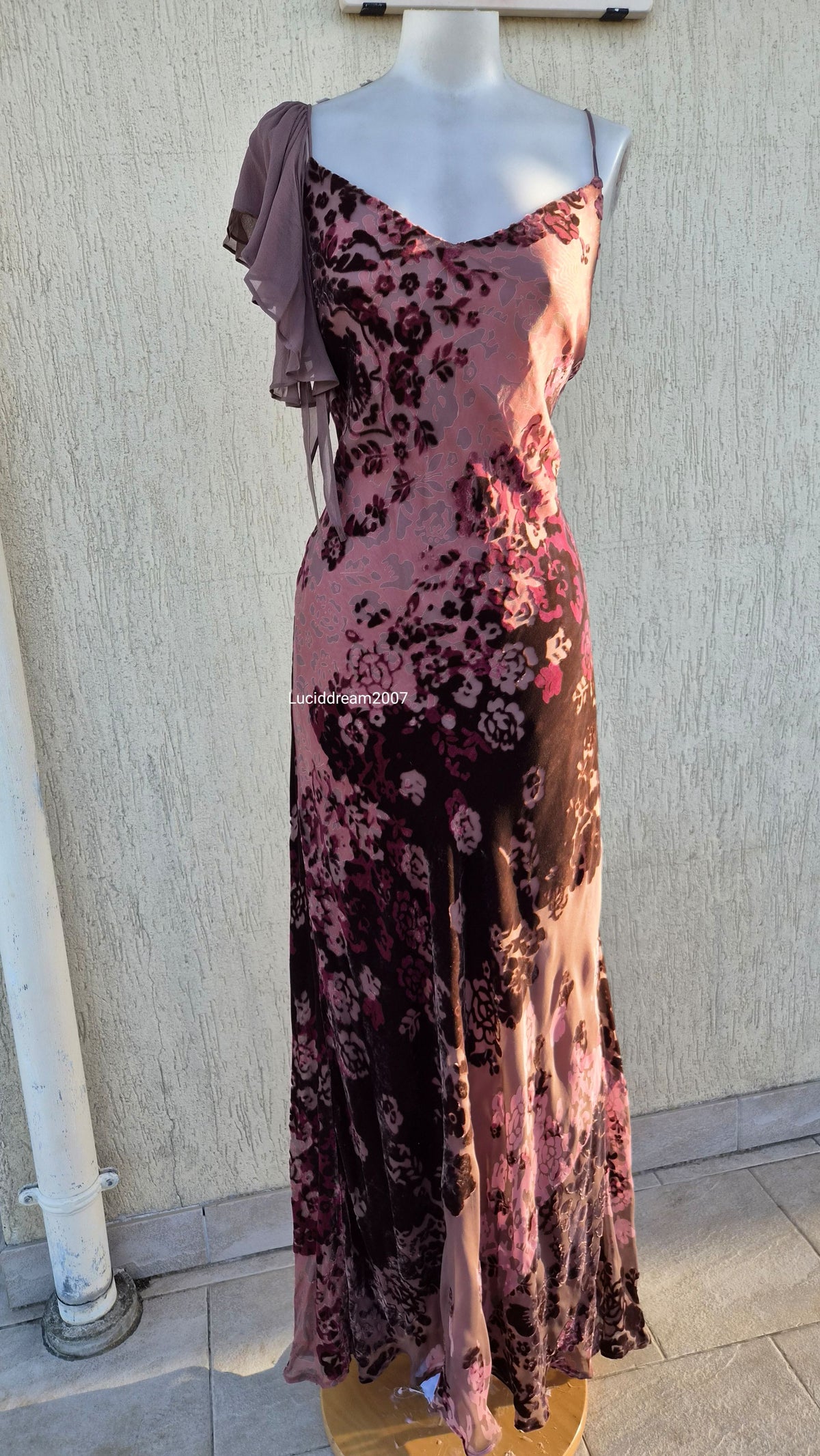 Robe motif velours Monsoon
