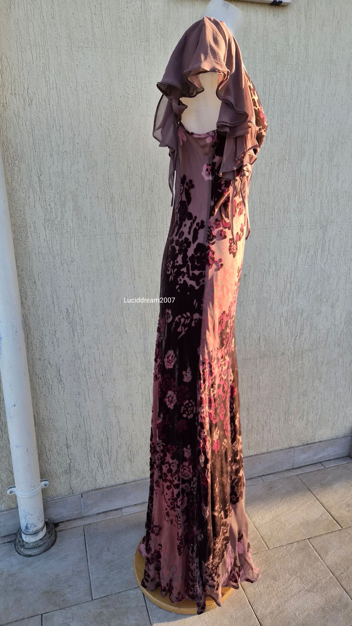 Robe motif velours Monsoon
