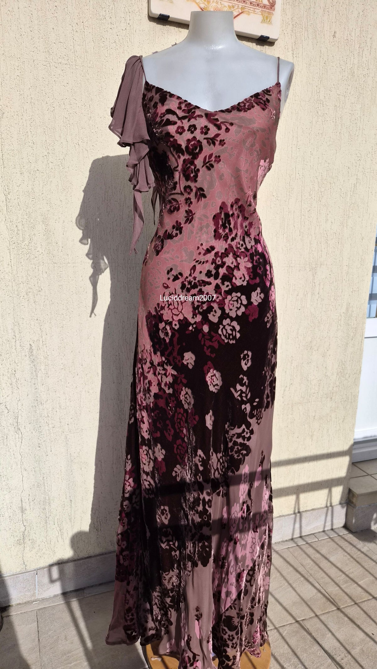 Robe motif velours Monsoon