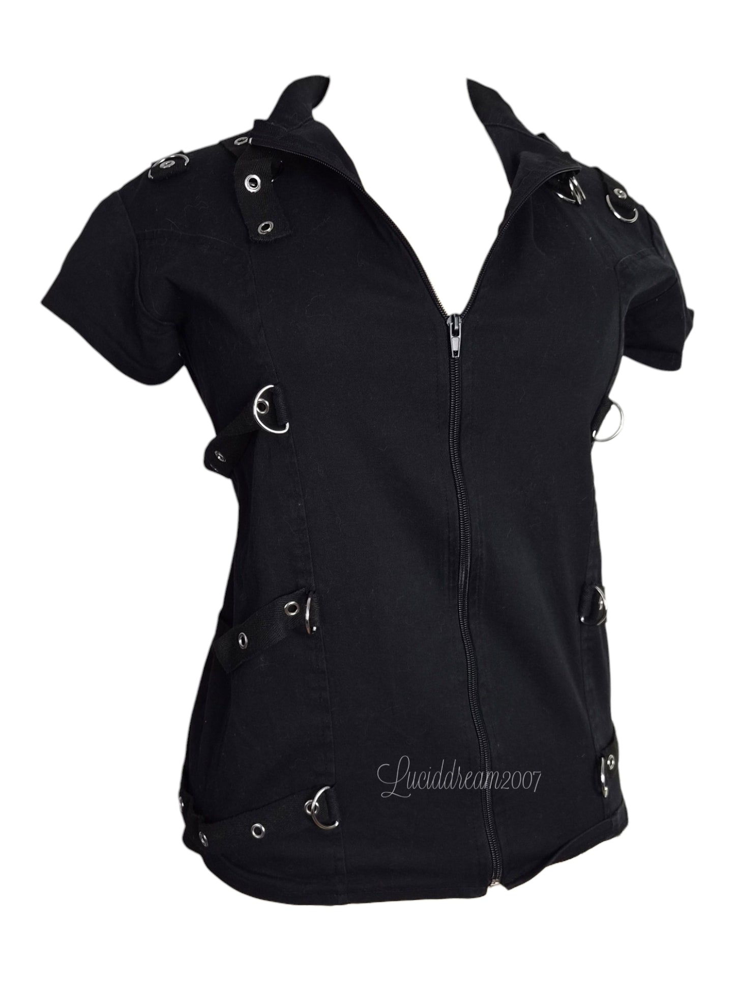 Haut noir Phaze Clothing