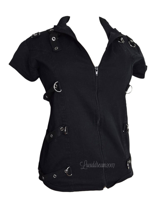 Haut noir Phaze Clothing