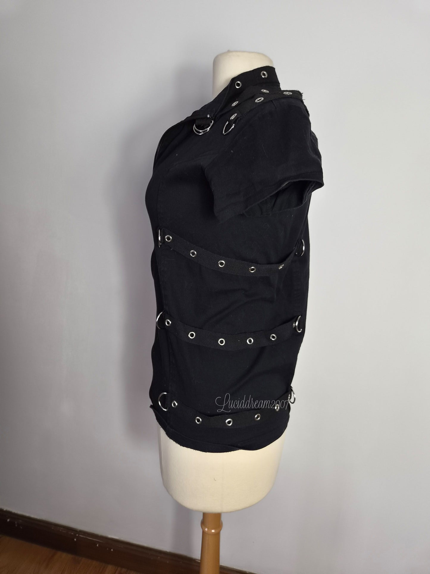 Haut noir Phaze Clothing