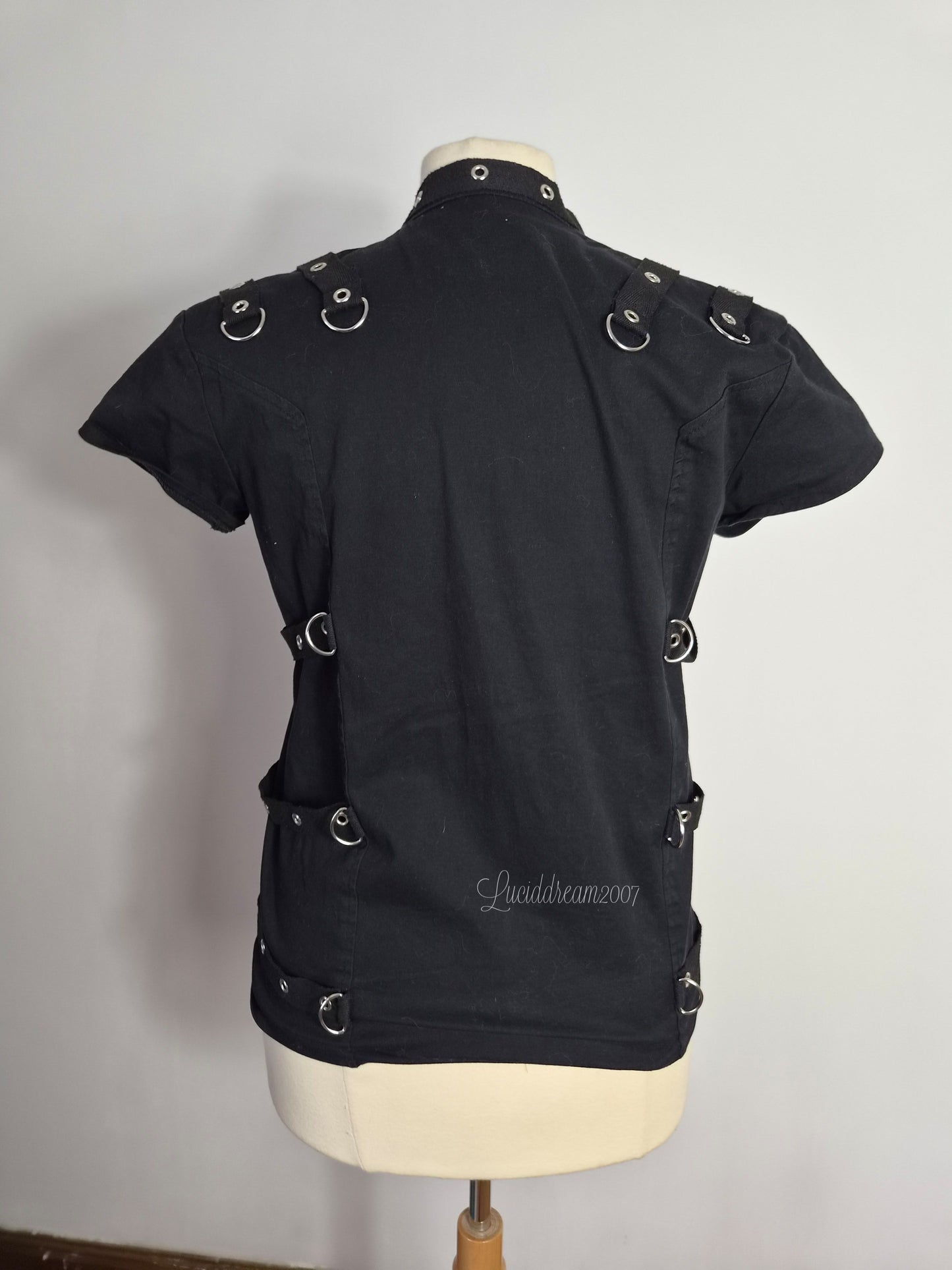 Haut noir Phaze Clothing