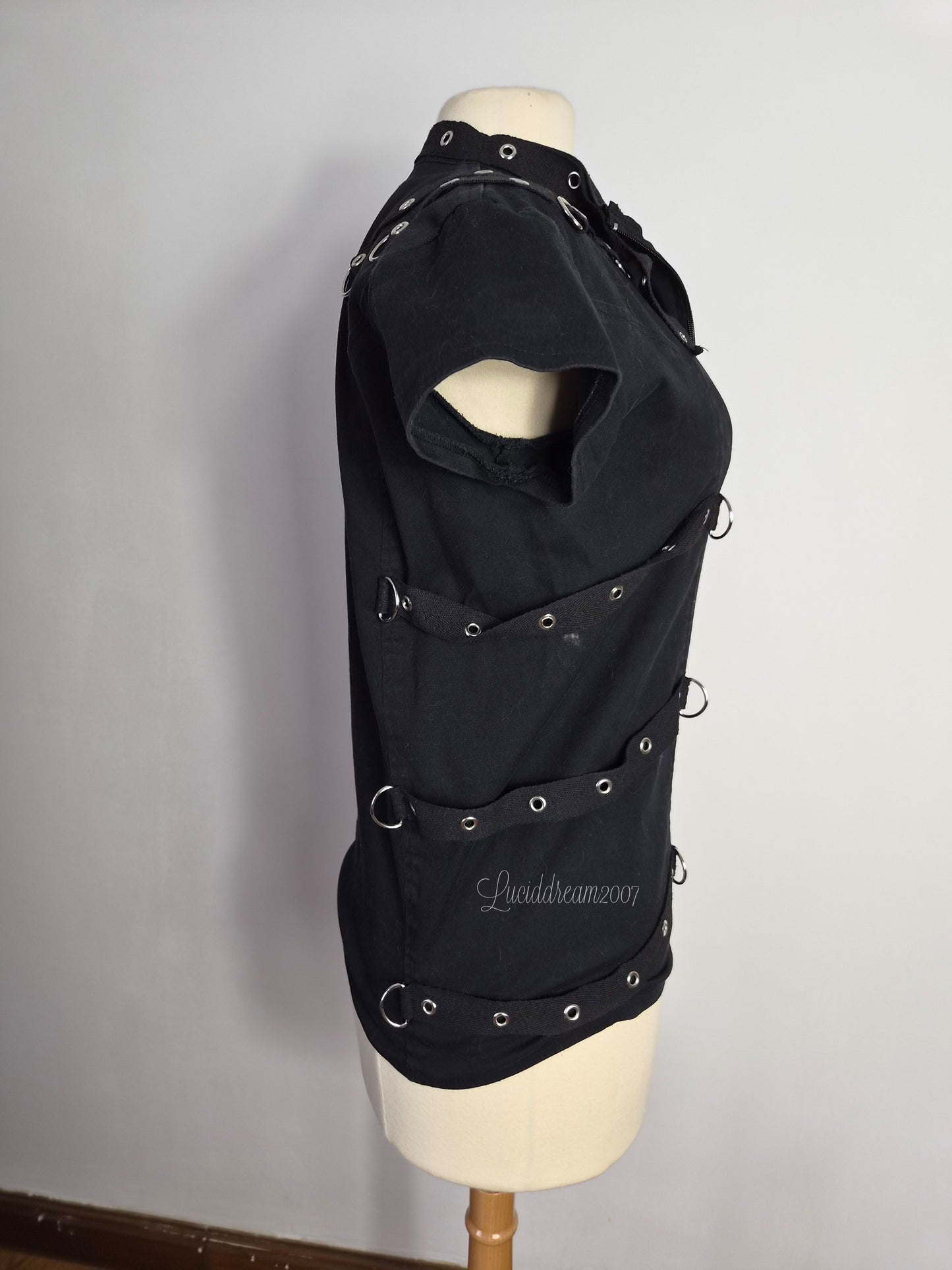 Haut noir Phaze Clothing