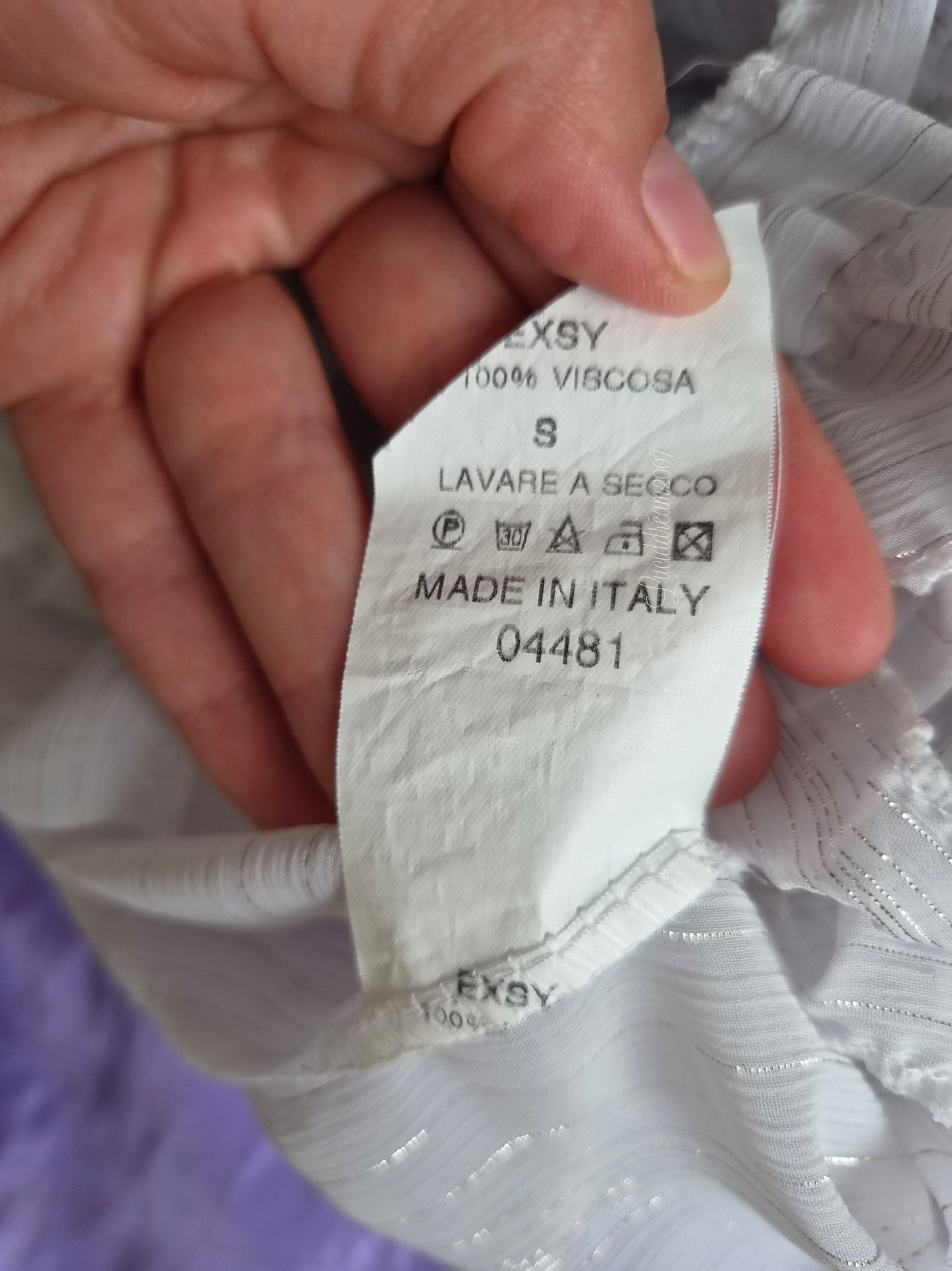 Chemisier en voile à volants