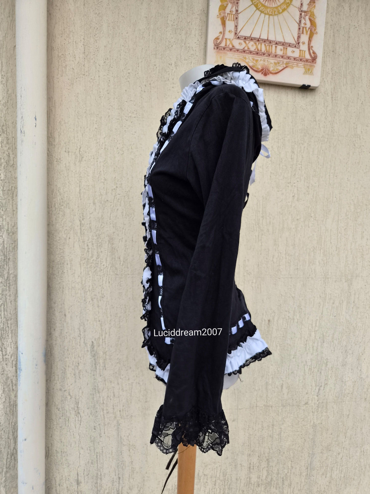 Poizen Industries lace and satin vest