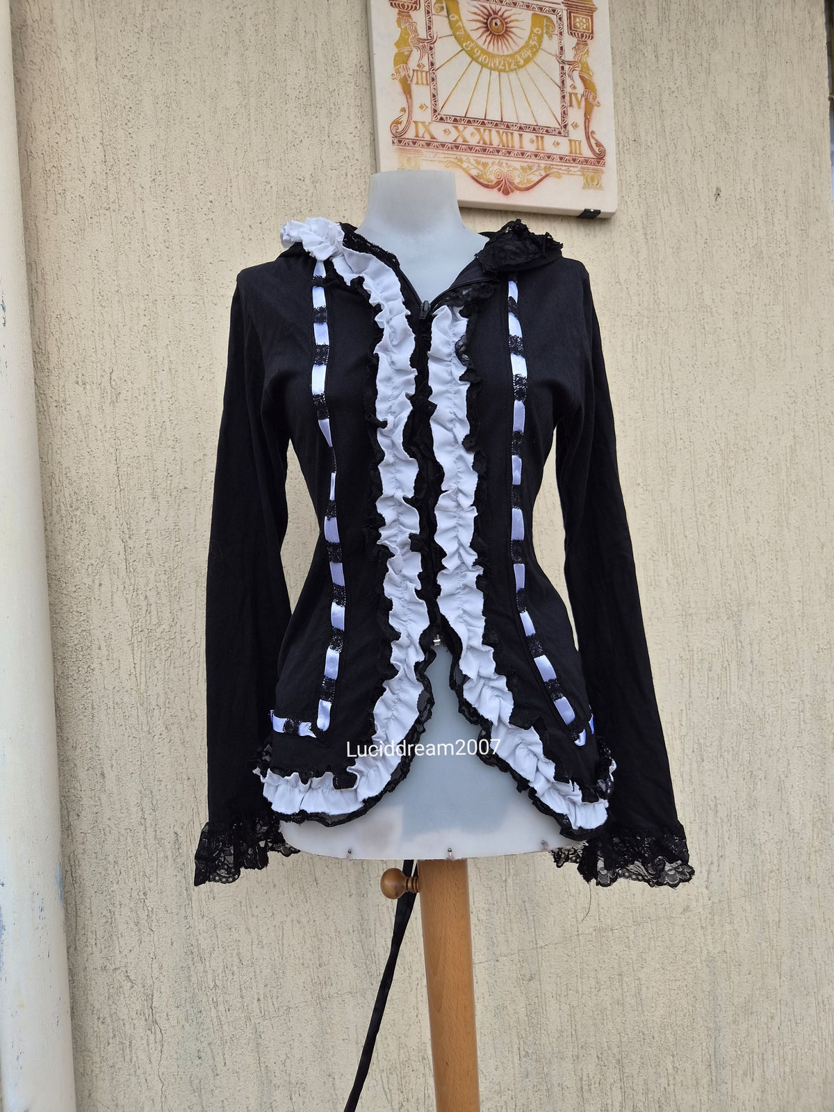 Poizen Industries lace and satin vest