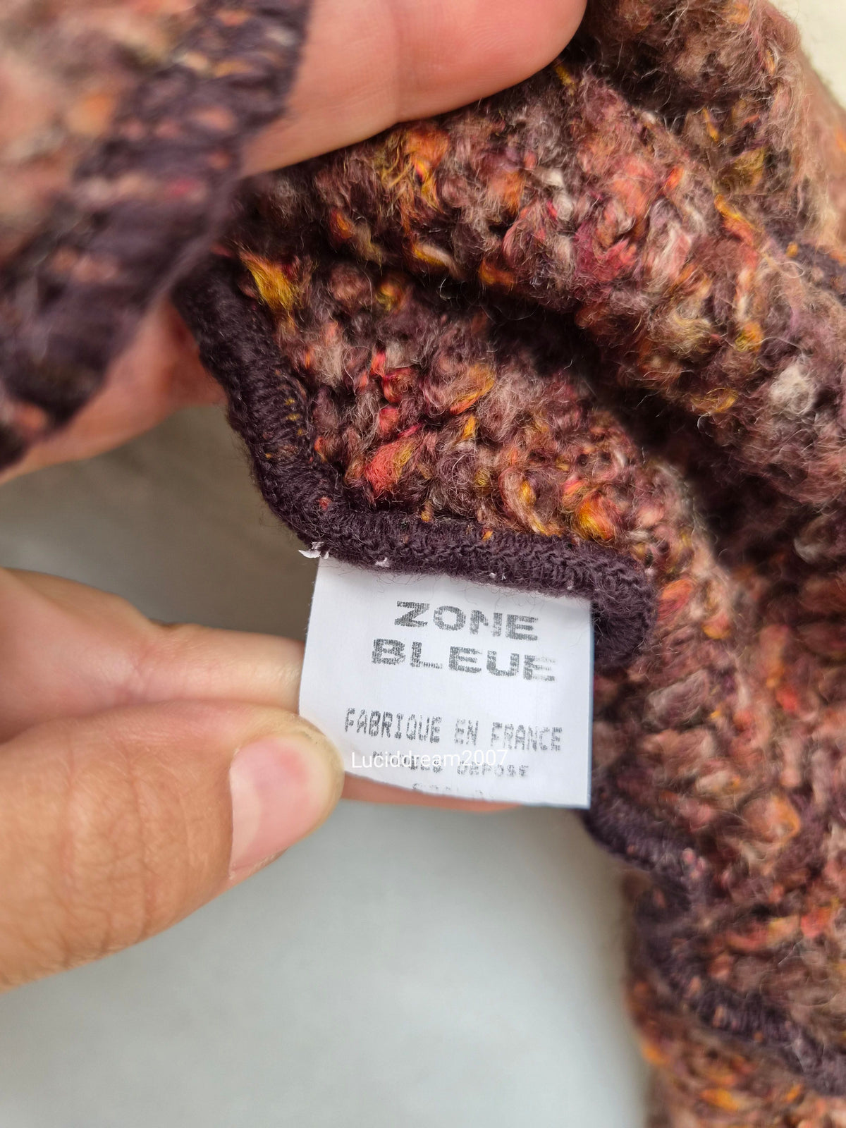 Cardigan Zone Bleue