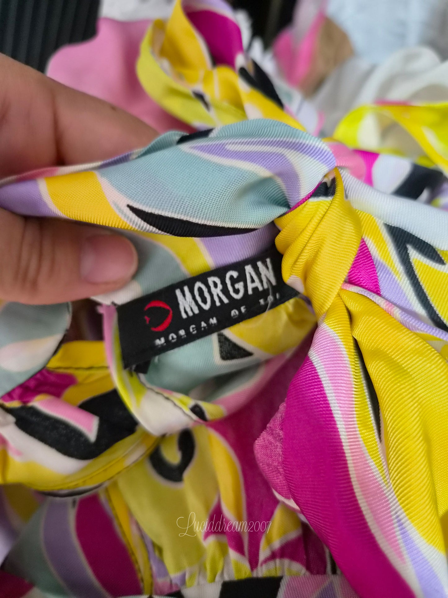 Haut fleuri Morgan de Toi