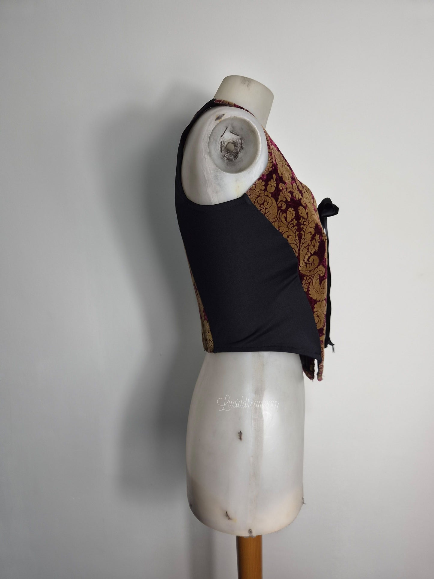 Raven corset top