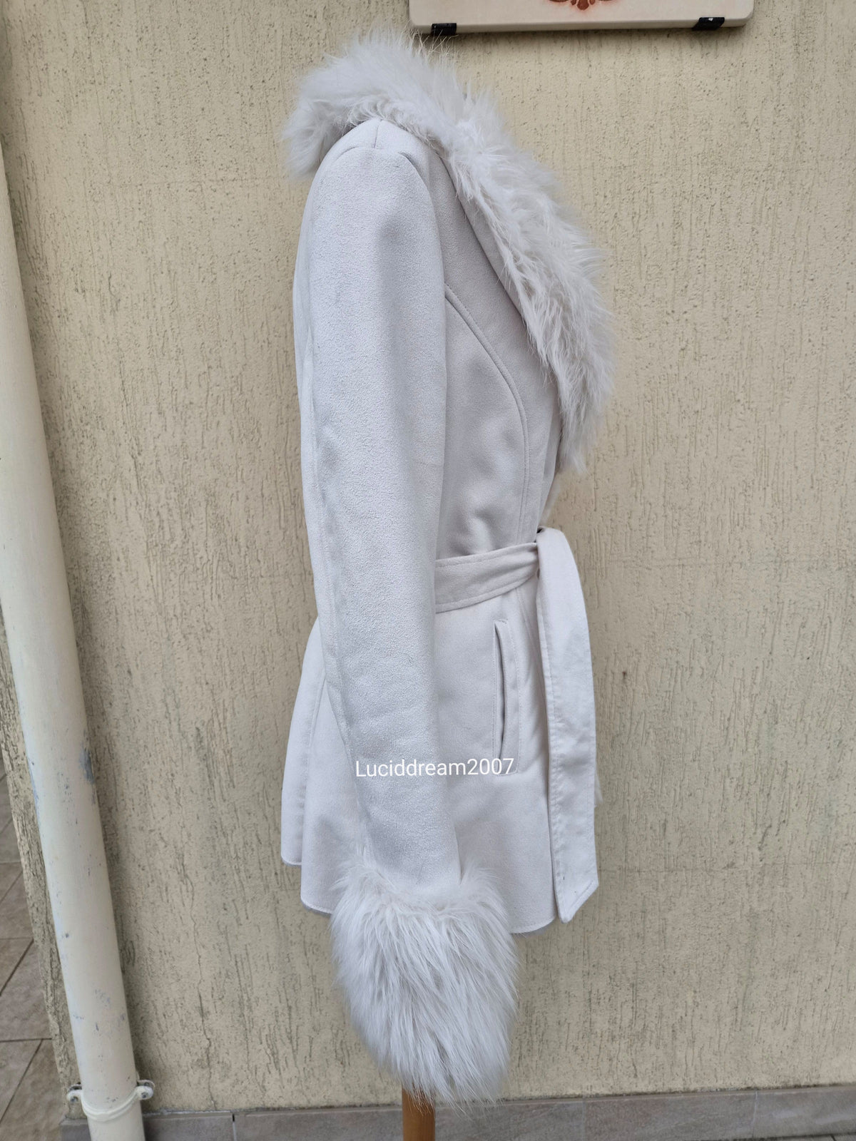 Manteau blanc Morgan de Toi