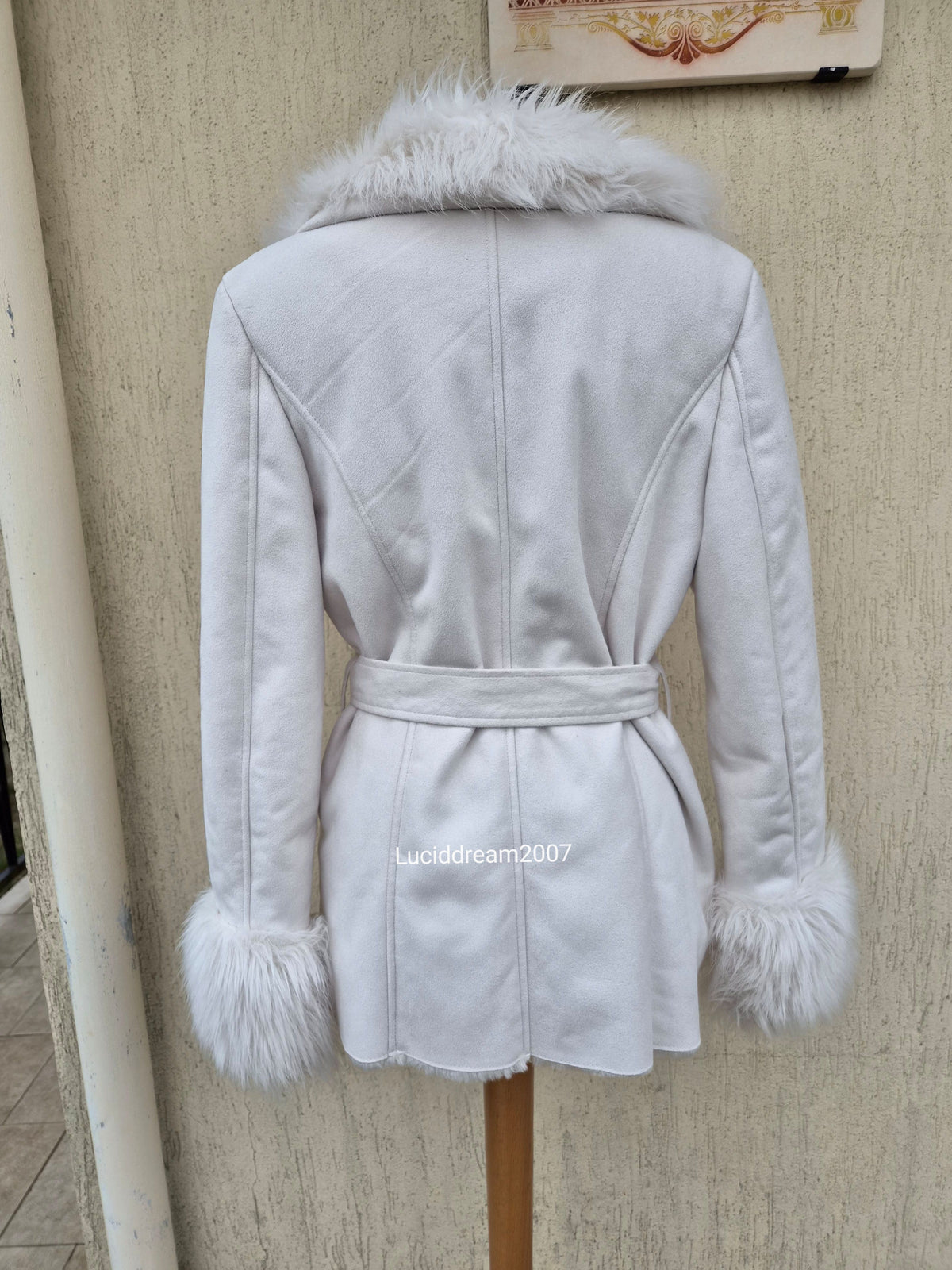 Manteau blanc Morgan de Toi