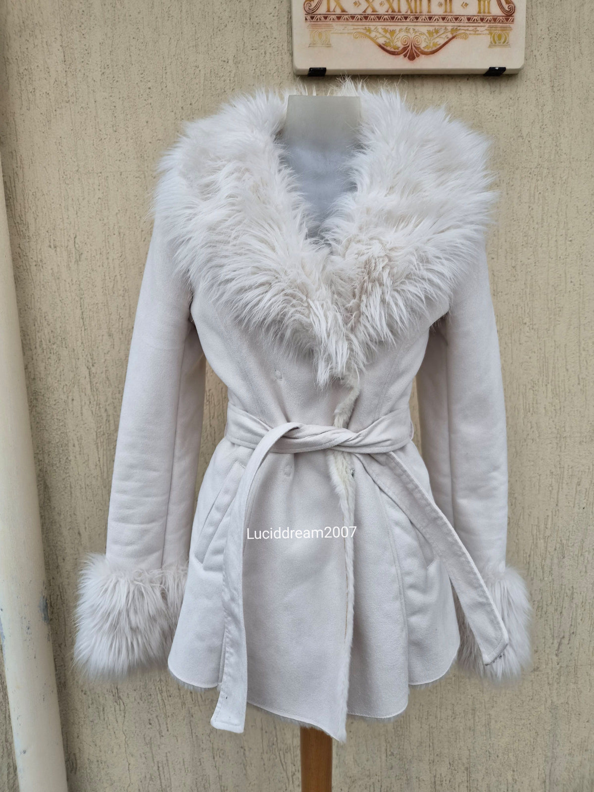 Manteau blanc Morgan de Toi