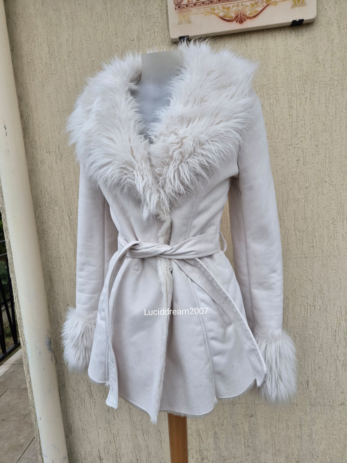 Manteau blanc Morgan de Toi
