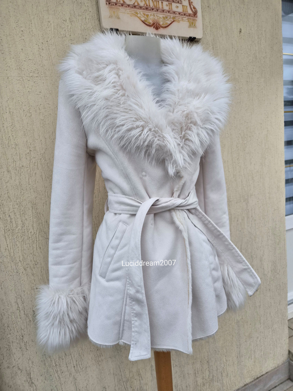 Manteau blanc Morgan de Toi