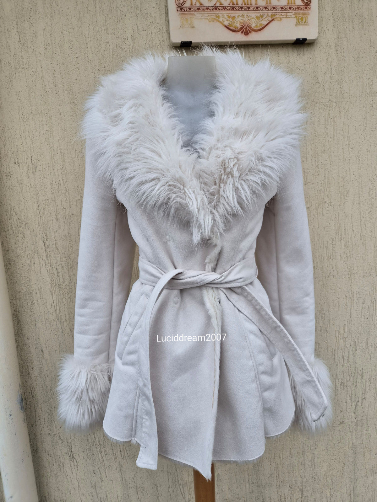 Manteau blanc Morgan de Toi