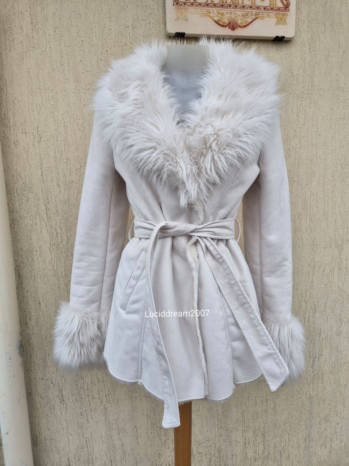 Manteau blanc Morgan de Toi