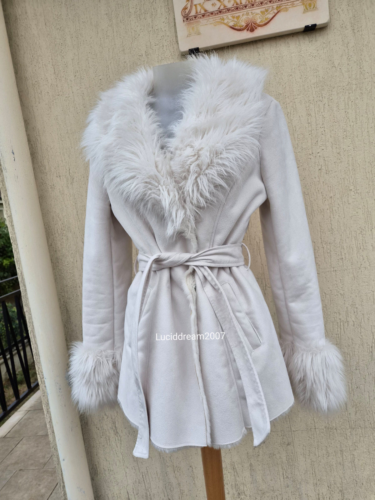 Manteau blanc Morgan de Toi