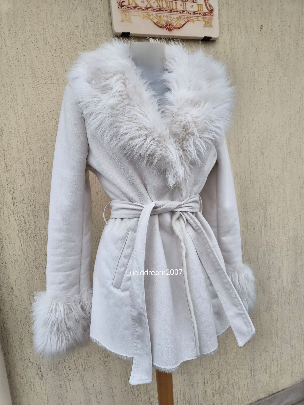 Manteau blanc Morgan de Toi