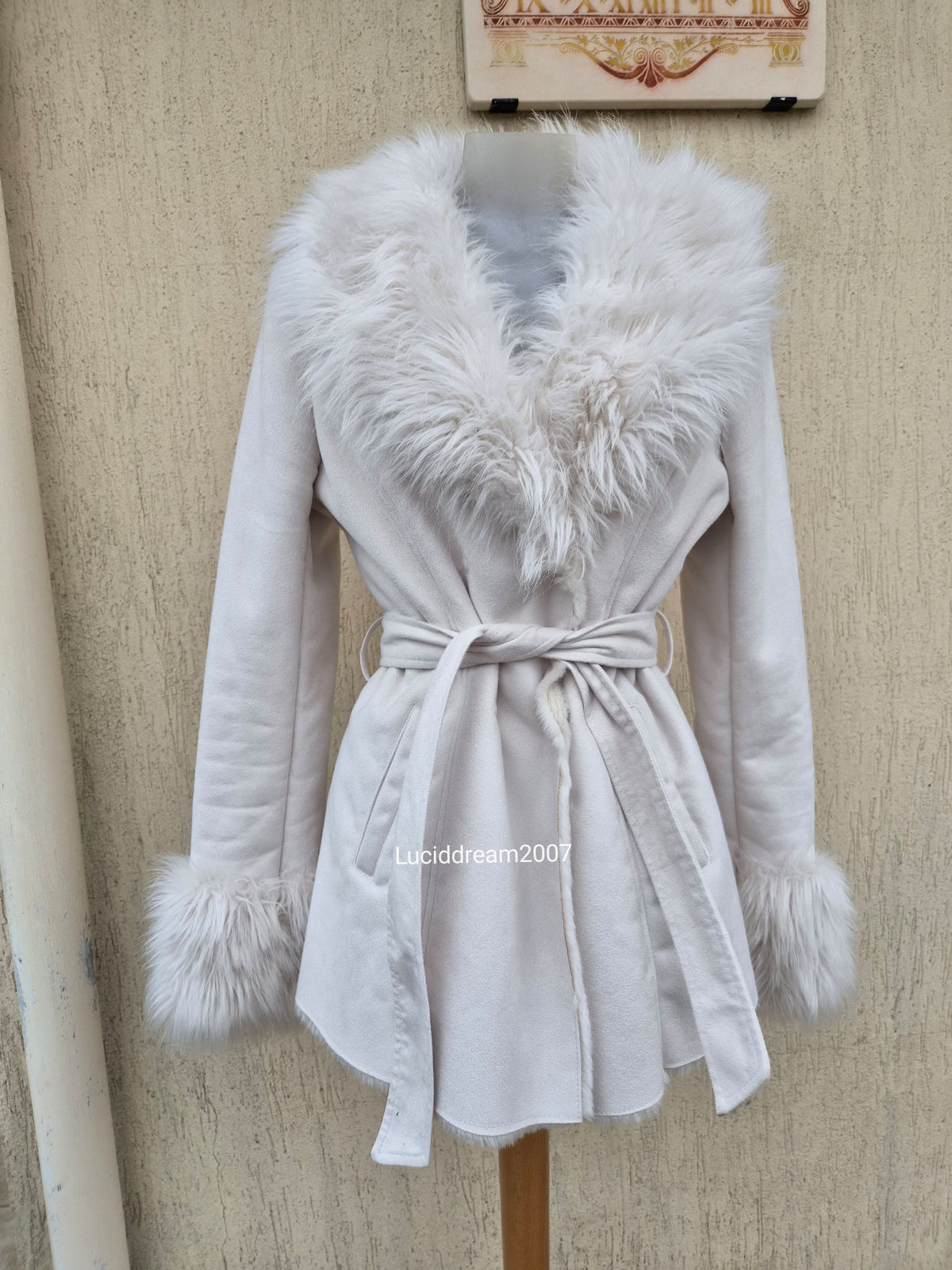 Manteau blanc Morgan de Toi