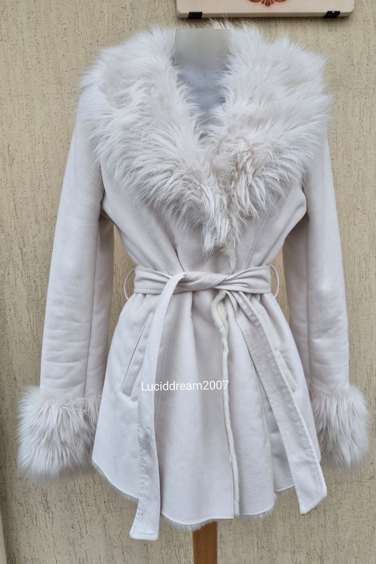 Manteau blanc Morgan de Toi