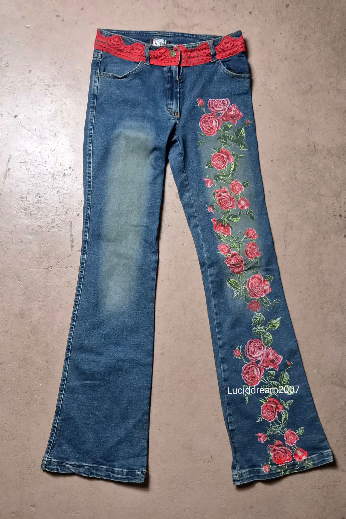 Jean Morgan de Toi motif fleurs