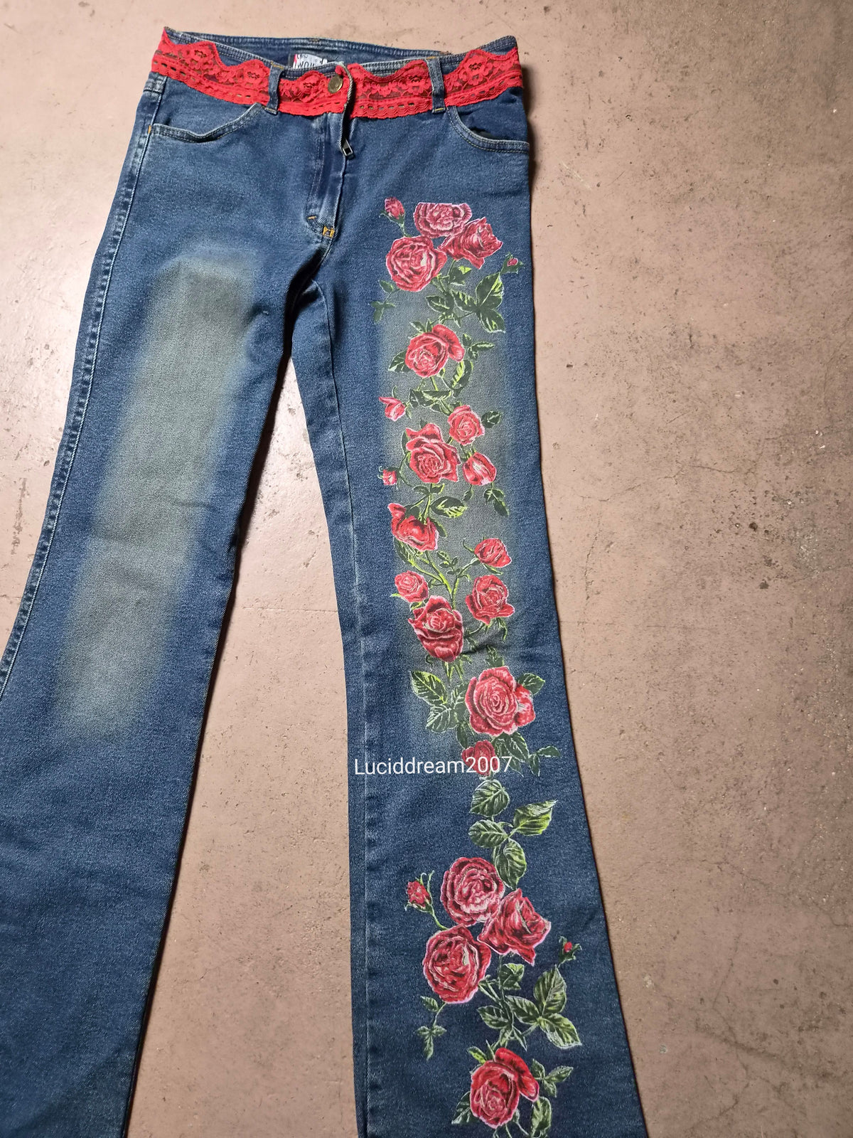 Jean Morgan de Toi motif fleurs