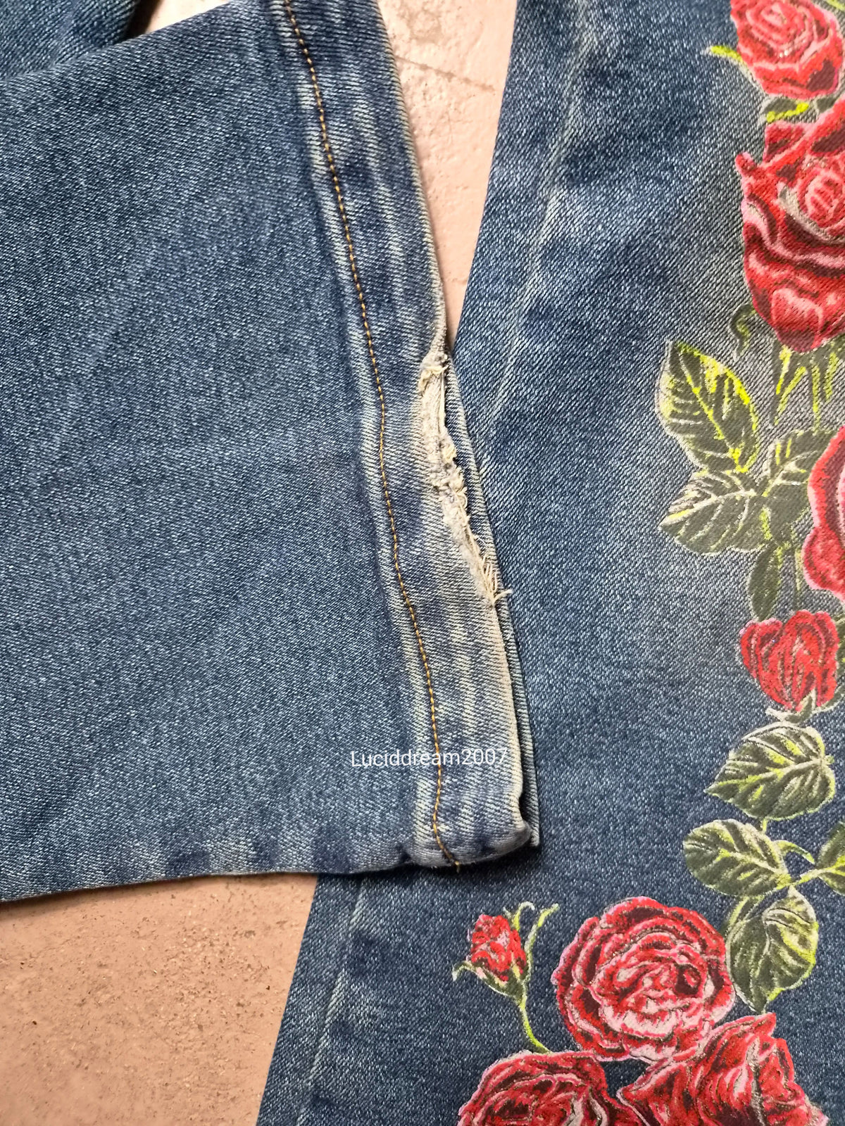 Jean Morgan de Toi motif fleurs