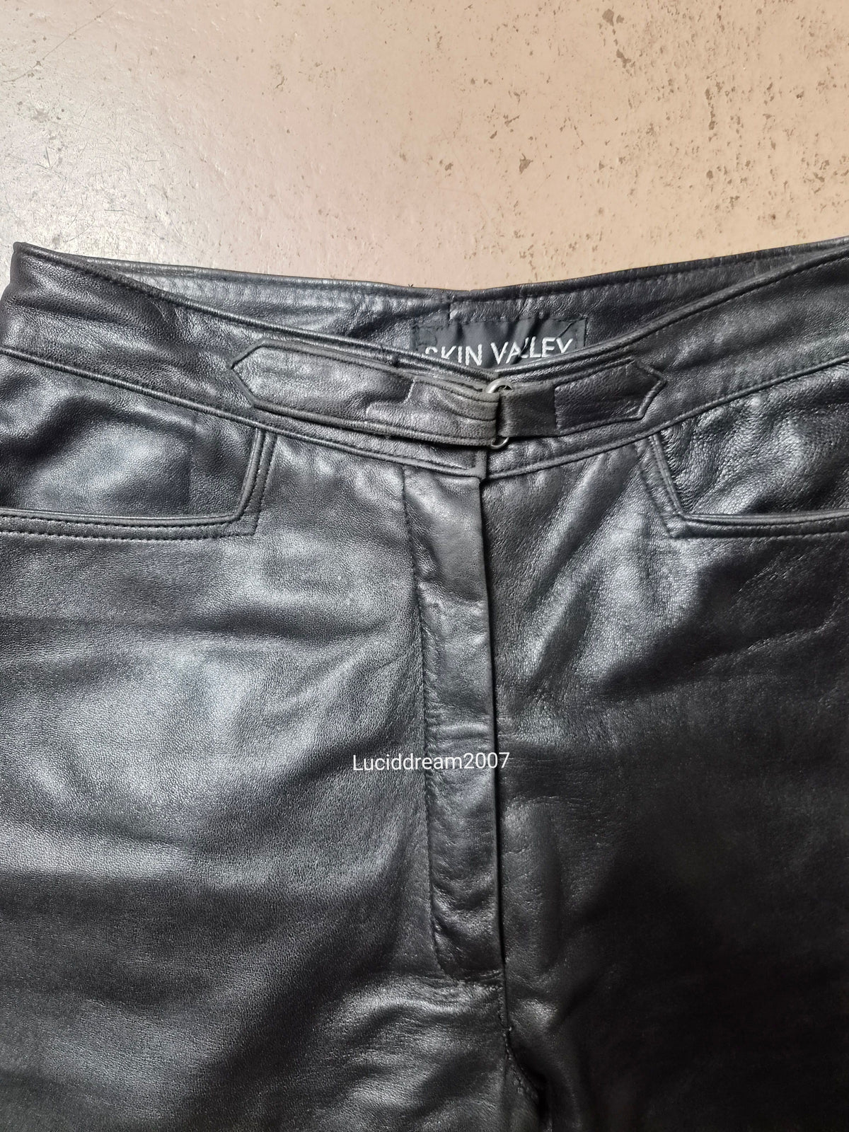 Pantalon en cuir Skin Valley