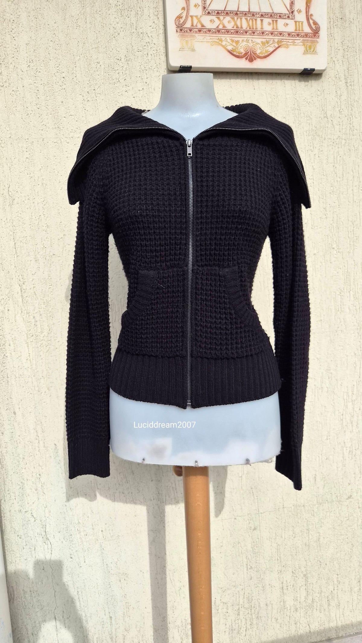 Cardigan tricot noir