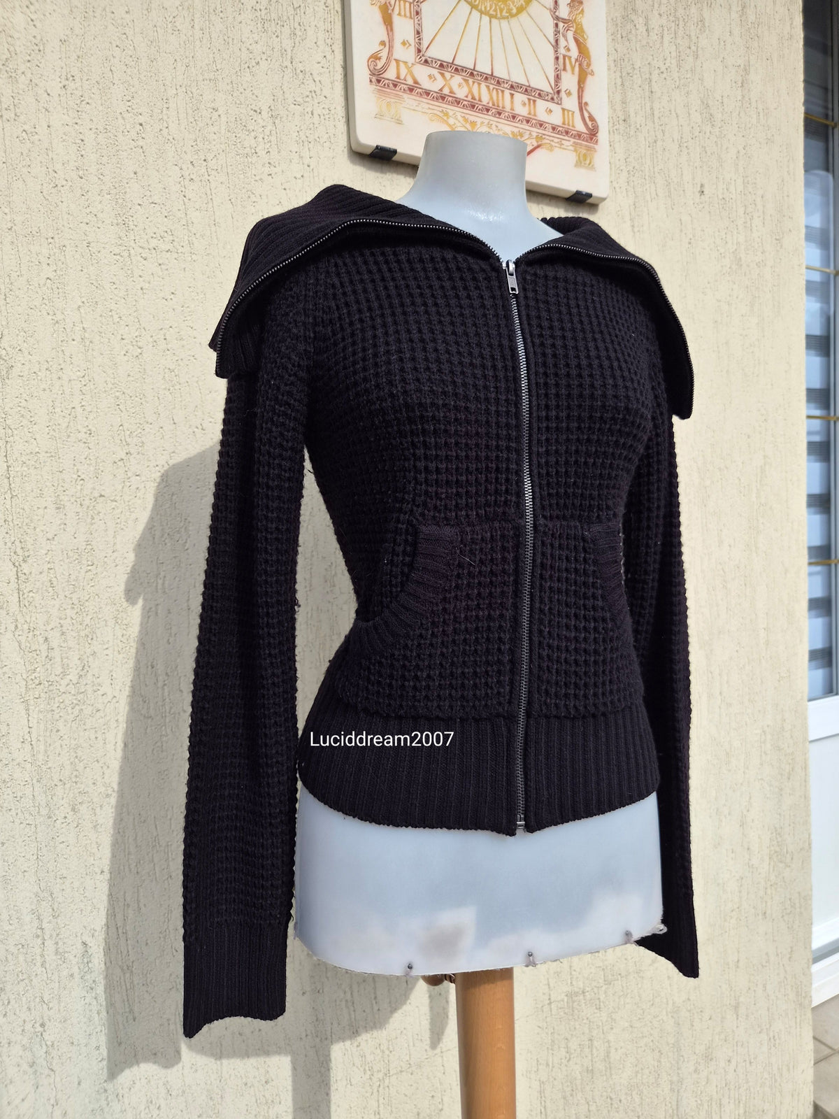 Cardigan tricot noir