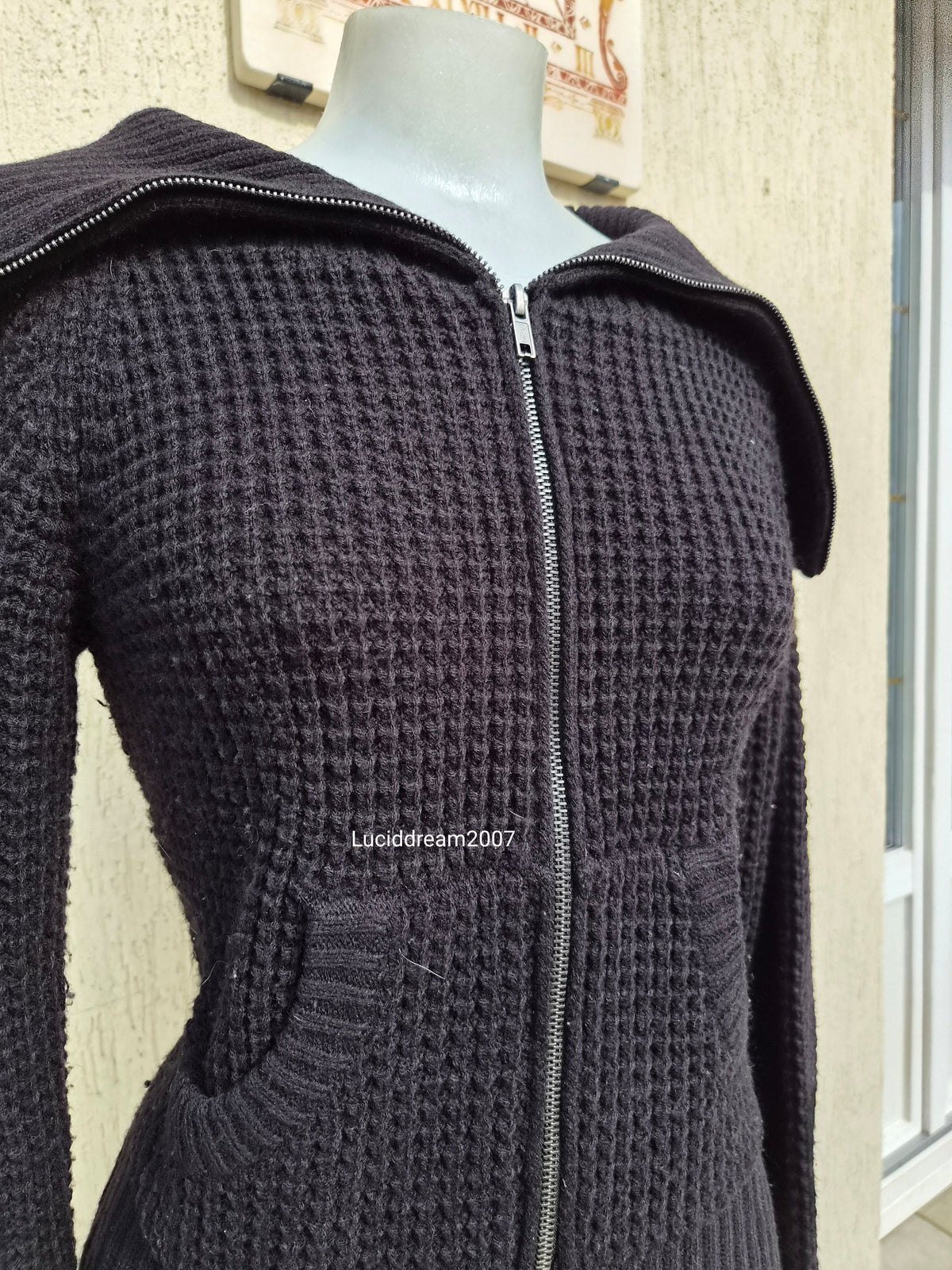 Cardigan tricot noir