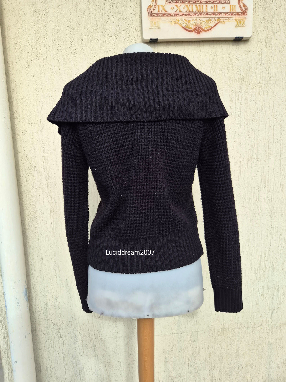 Cardigan tricot noir