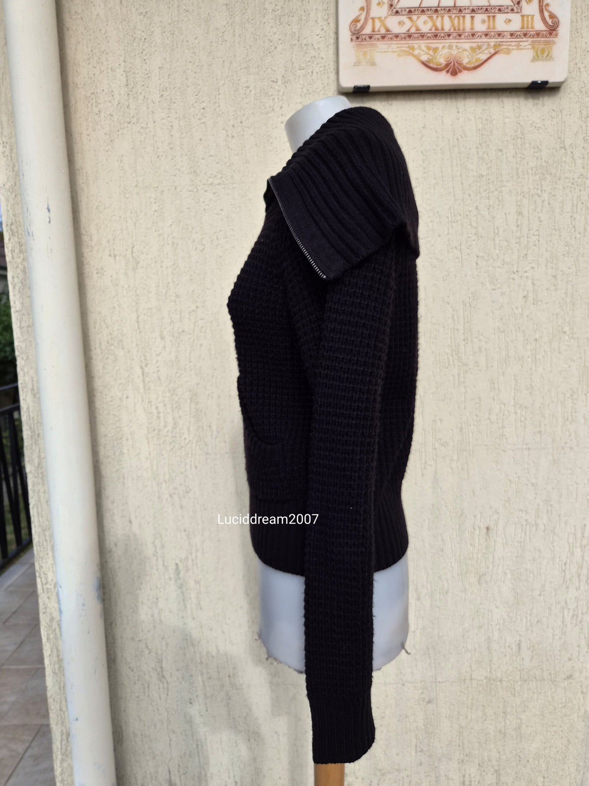 Cardigan tricot noir