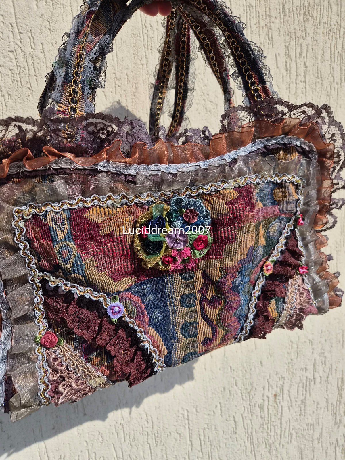 Sac brodé