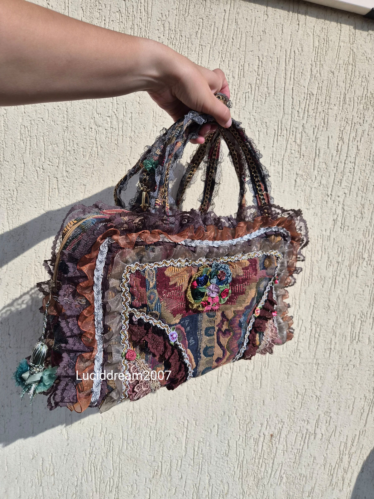 Sac brodé