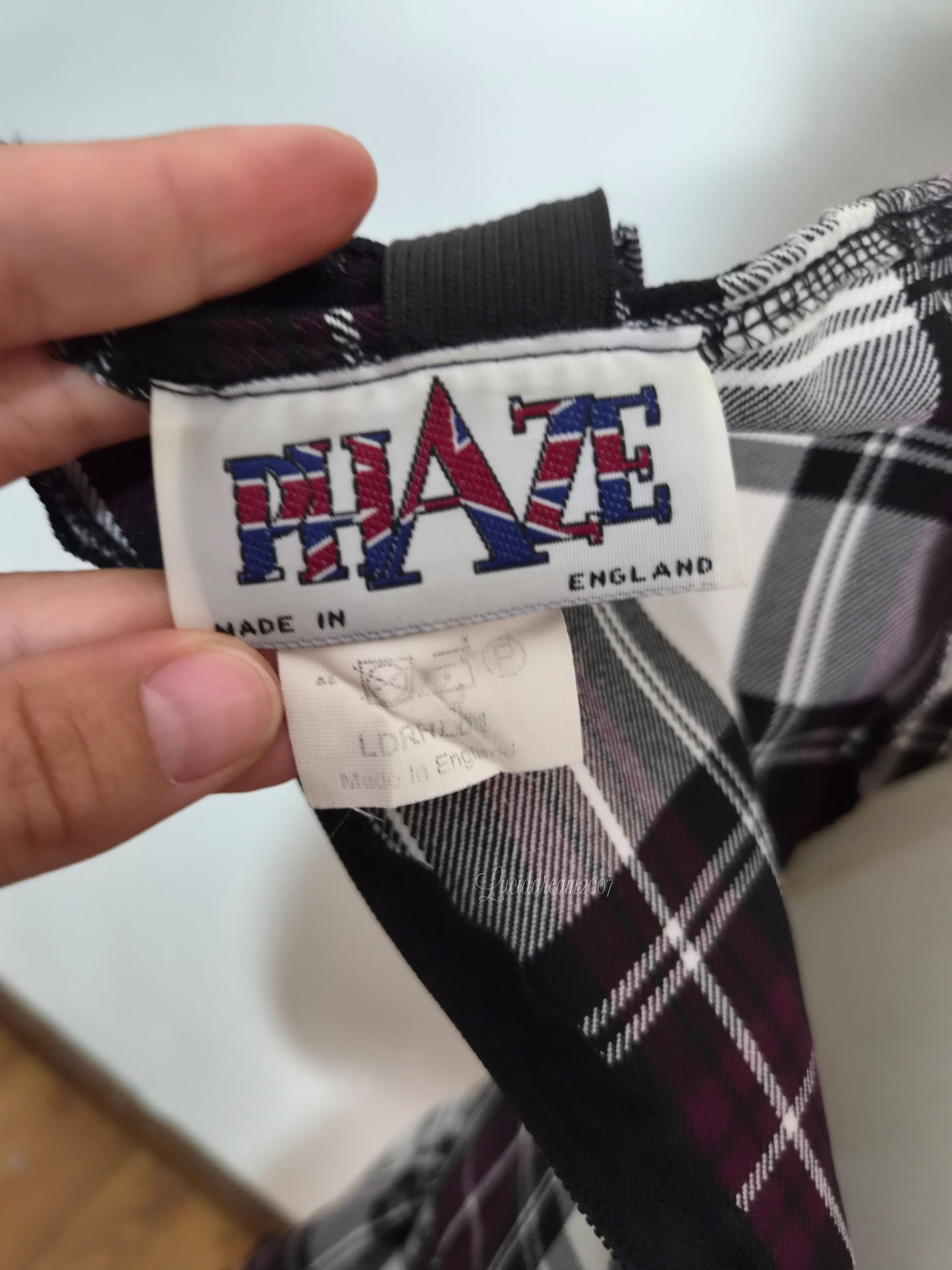 Robe tartan Phaze Clothing