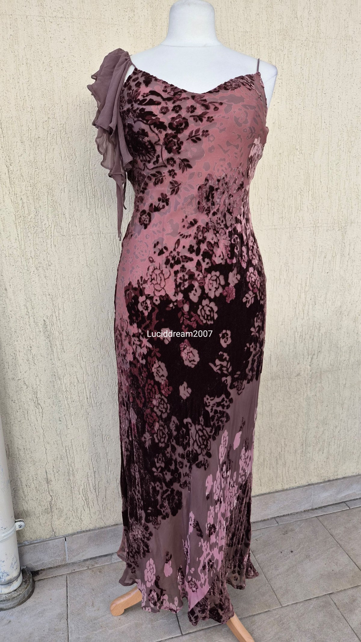 Robe motif velours Monsoon