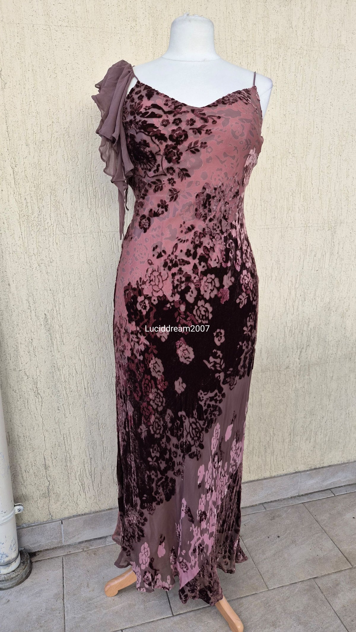 Robe motif velours Monsoon