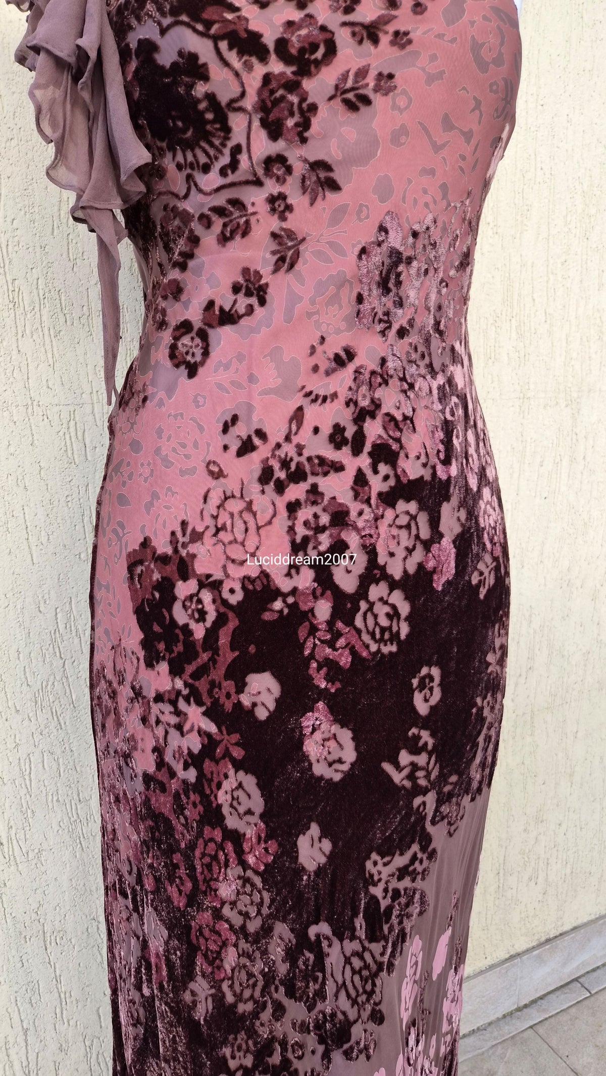 Robe motif velours Monsoon