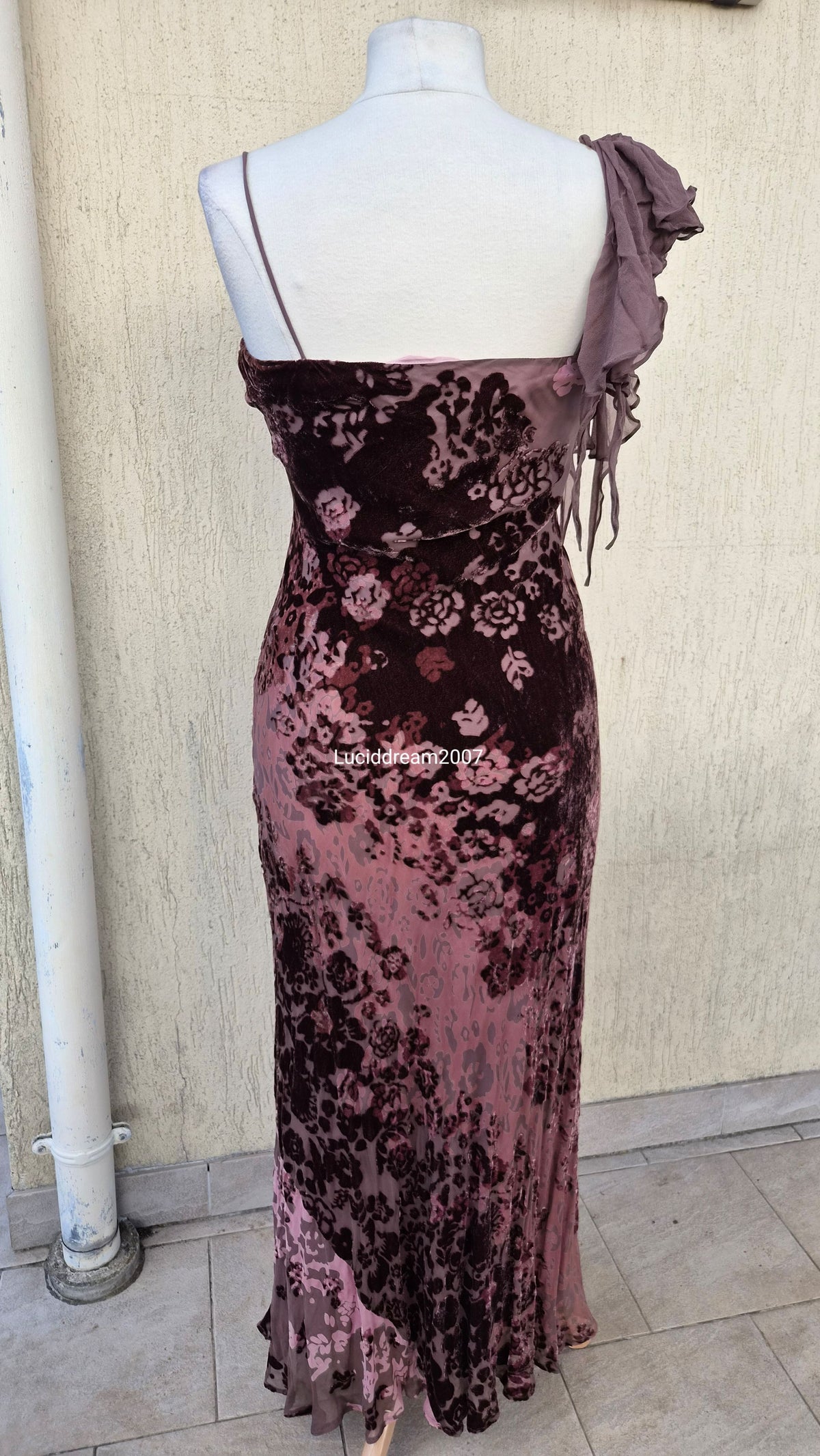 Robe motif velours Monsoon