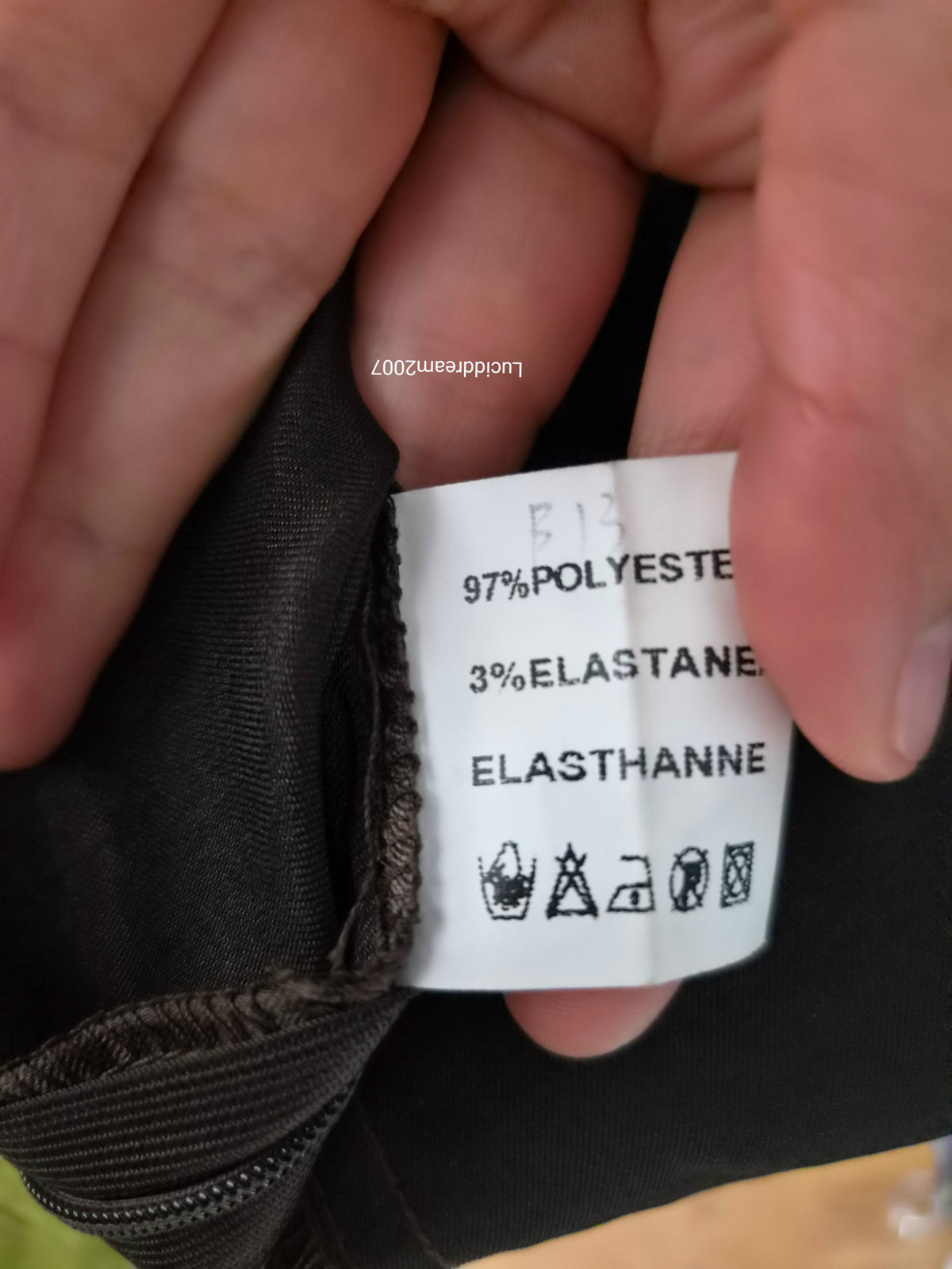 Haut esprit corset satiné marron